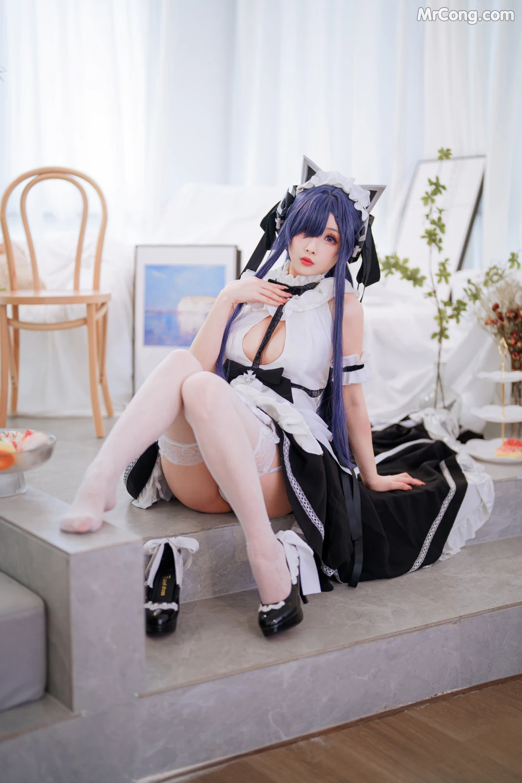 Coser@rioko凉凉子 Vol.102: 奥古斯特女仆 (40 photos + 2 videos) – Page 4