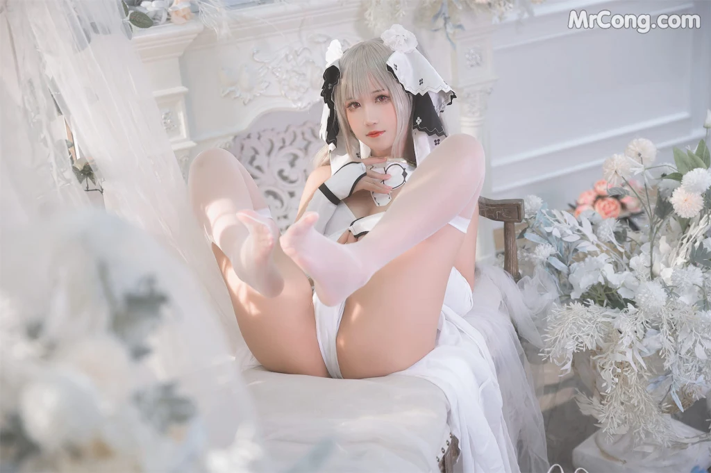 Coser@三度_69 Vol.076: 可畏白纱 (55 photos) – Page 4