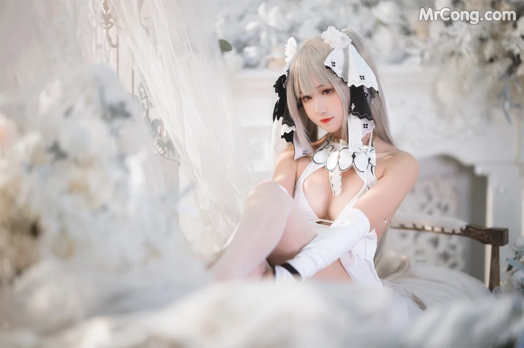Coser@三度_69 Vol.076: 可畏白纱 (55 photos) – Page 5