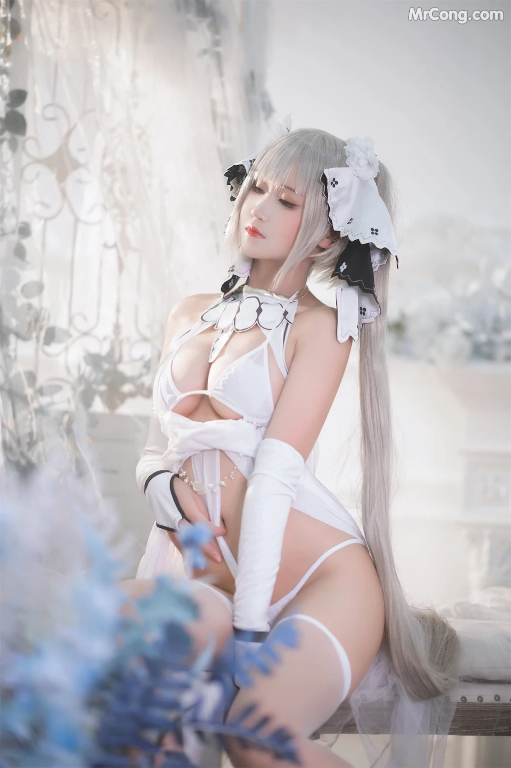 Coser@三度_69 Vol.076: 可畏白纱 (55 photos) – Page 6