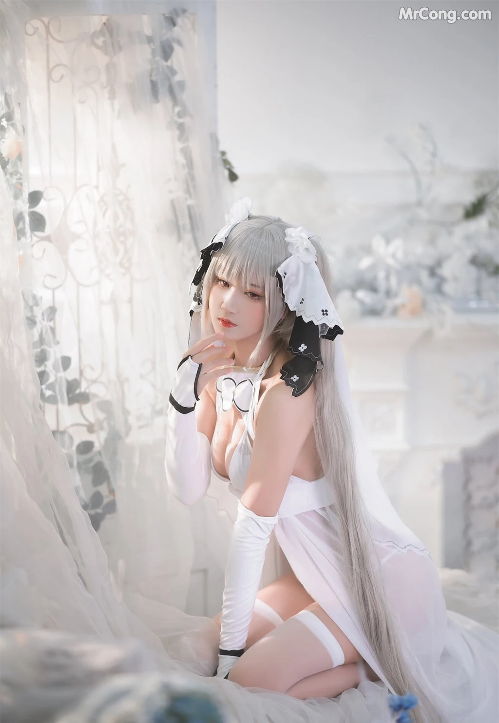 Coser@三度_69 Vol.076: 可畏白纱 (55 photos) – Page 6