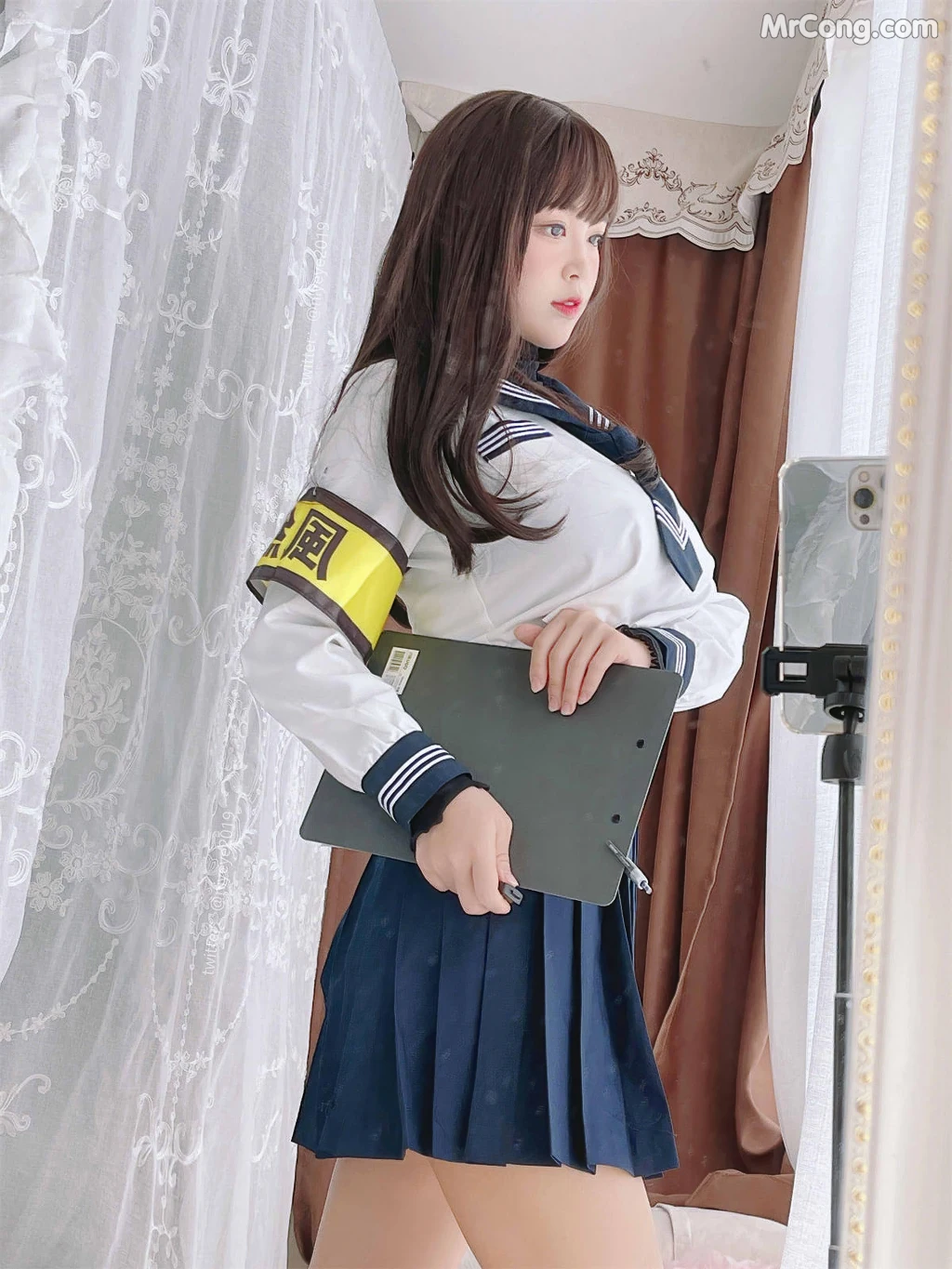Coser@白烨 Vol.052: 风纪委员 (60 photos)