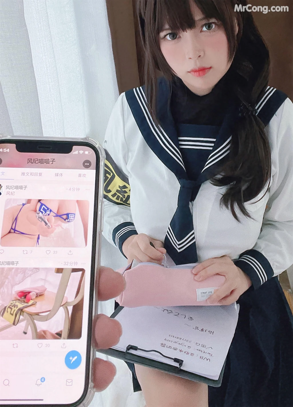 Coser@白烨 Vol.052: 风纪委员 (60 photos) – Page 3