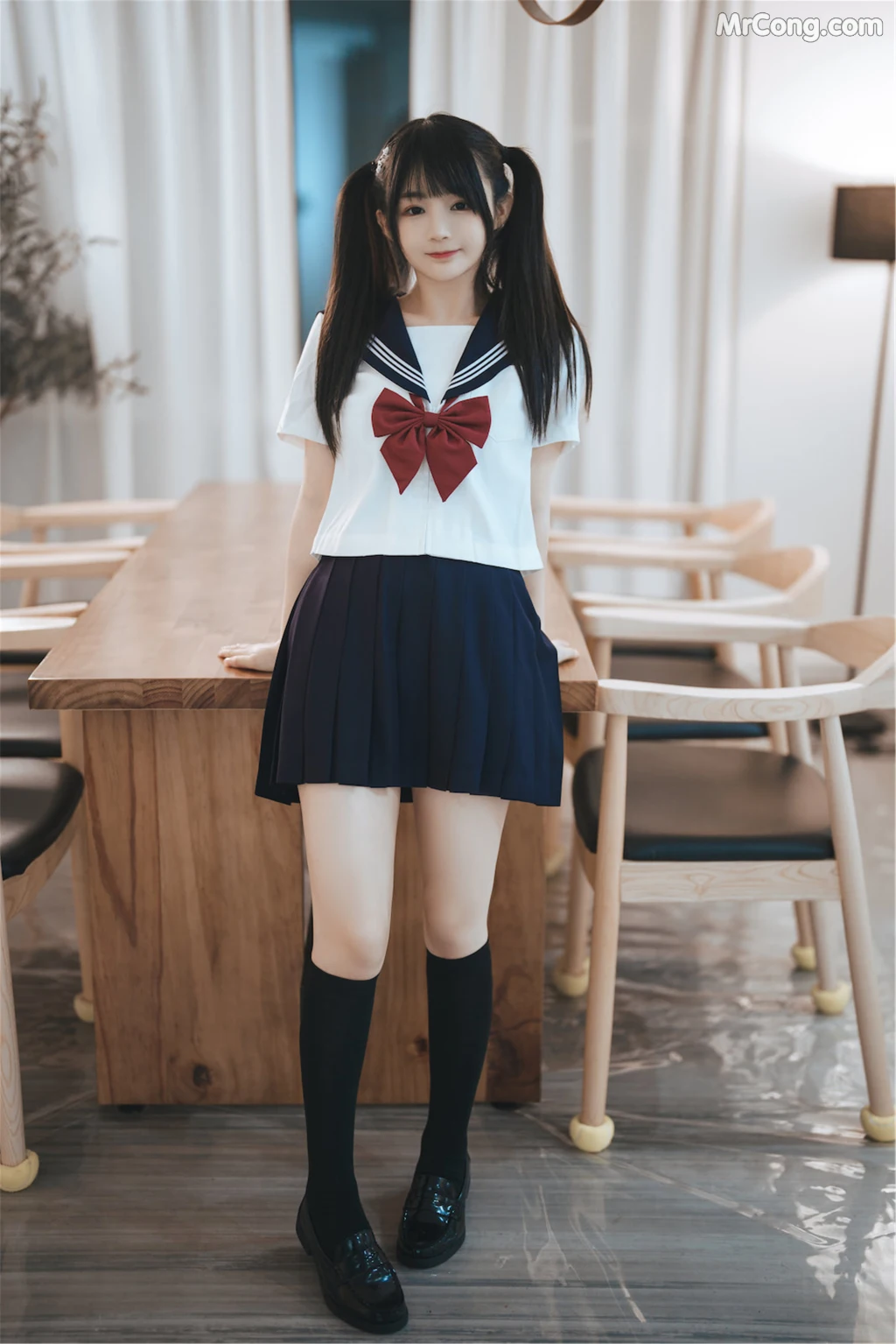 Coser@桜井宁宁 Vol.062: 双马尾JK (70 photos) – Page 5