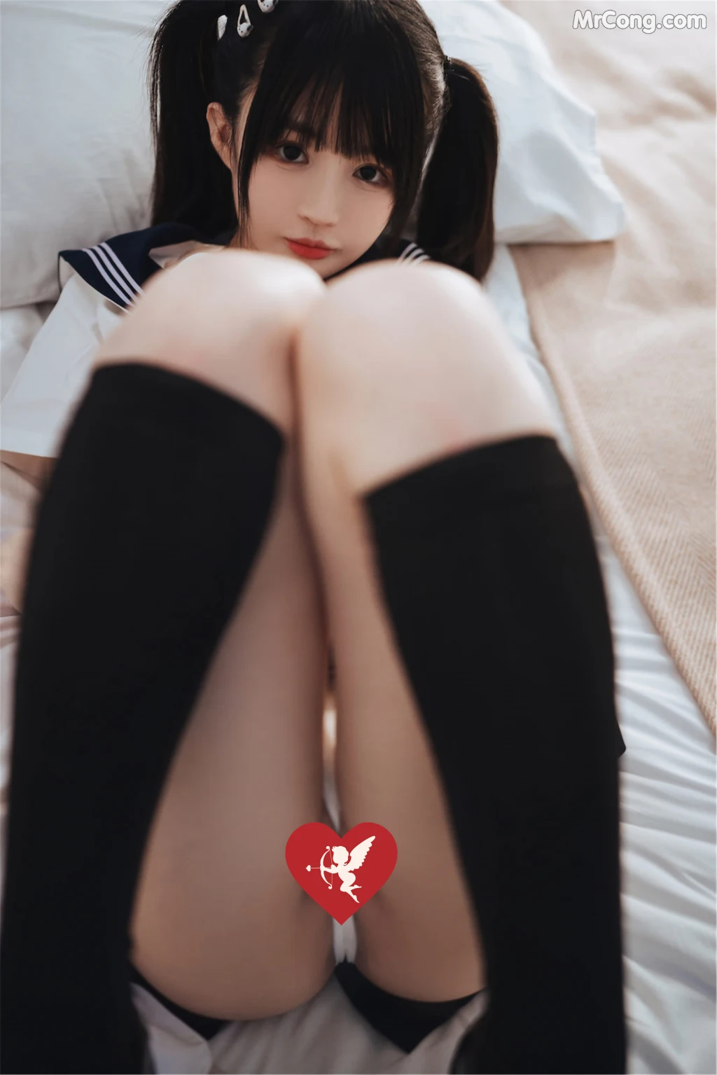 Coser@桜井宁宁 Vol.062: 双马尾JK (70 photos) – Page 7
