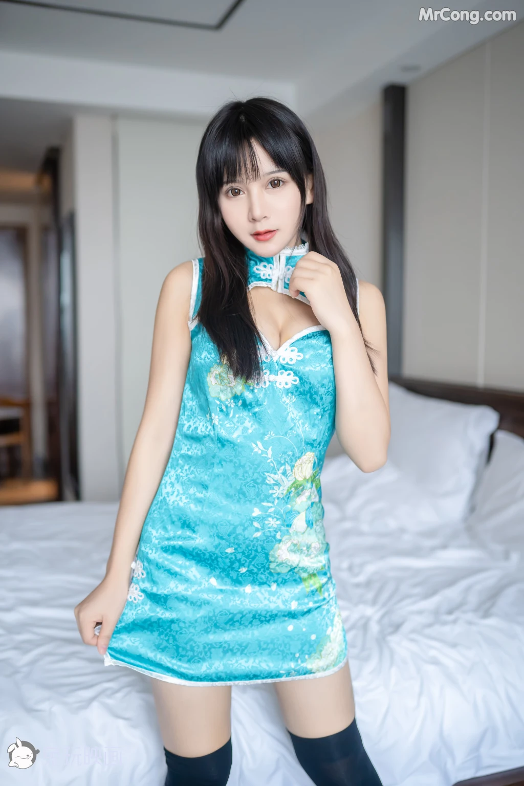 Cosplay@兔玩映画 Vol.025: 蓝旗袍 (45 photos) – Page 4