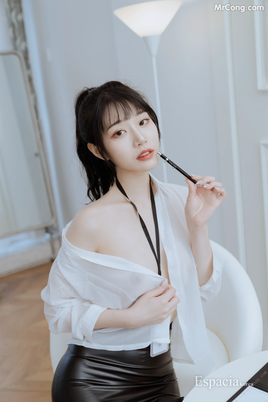 [Espacia Korea] EXC#095: Saika (河北彩花) (41 photos)