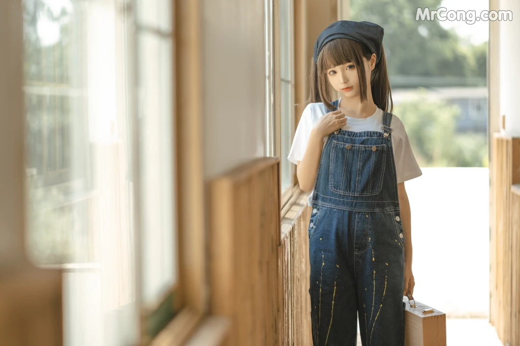 Coser@蠢沫沫 (chunmomo): 小画家 (Small Painter) (110 photos) – Page 2