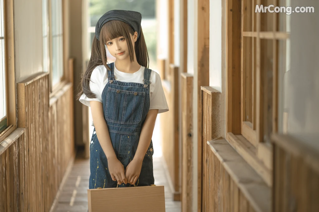 Coser@蠢沫沫 (chunmomo): 小画家 (Small Painter) (110 photos) – Page 2