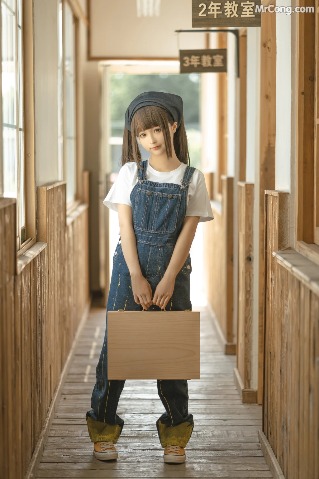 Coser@蠢沫沫 (chunmomo): 小画家 (Small Painter) (110 photos) – Page 2