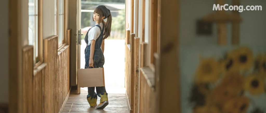 Coser@蠢沫沫 (chunmomo): 小画家 (Small Painter) (110 photos) – Page 3