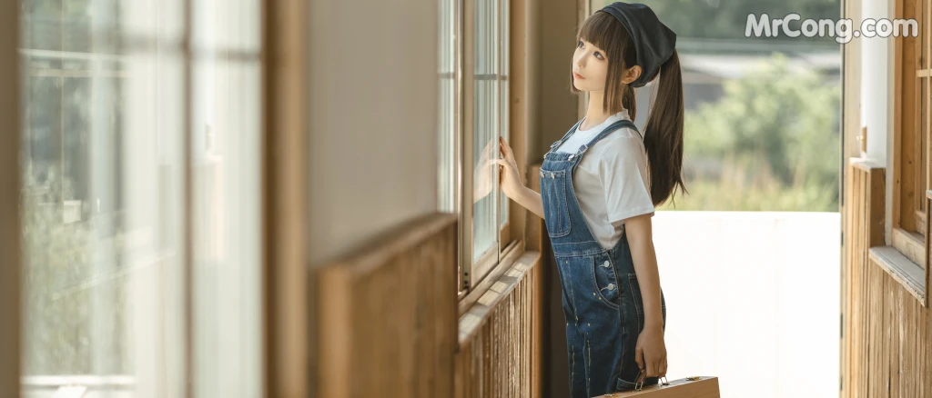 Coser@蠢沫沫 (chunmomo): 小画家 (Small Painter) (110 photos) – Page 3
