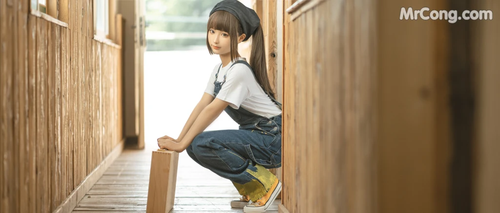 Coser@蠢沫沫 (chunmomo): 小画家 (Small Painter) (110 photos) – Page 3