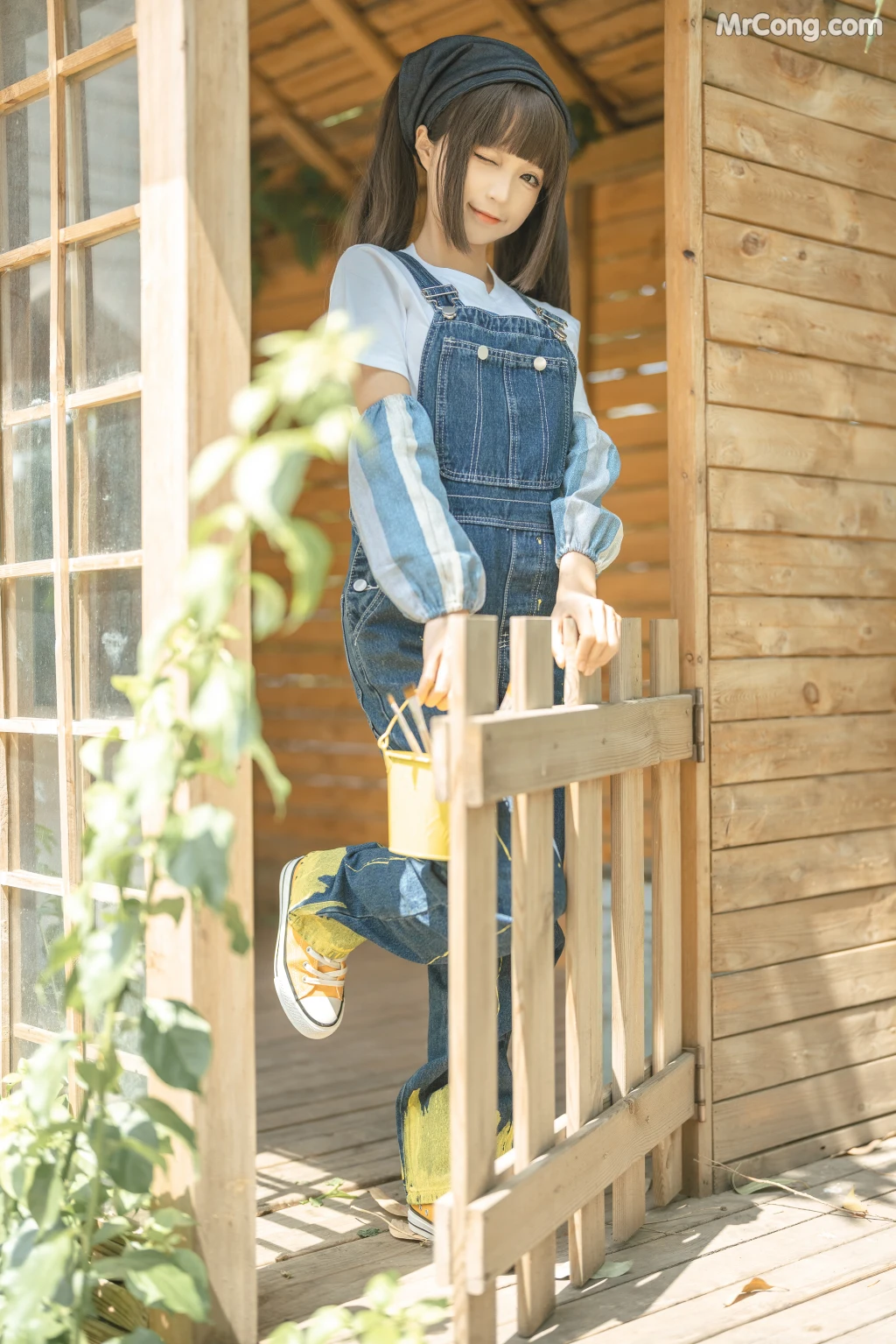 Coser@蠢沫沫 (chunmomo): 小画家 (Small Painter) (110 photos) – Page 3