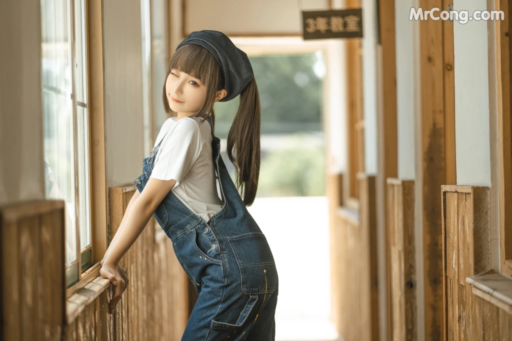 Coser@蠢沫沫 (chunmomo): 小画家 (Small Painter) (110 photos) – Page 4