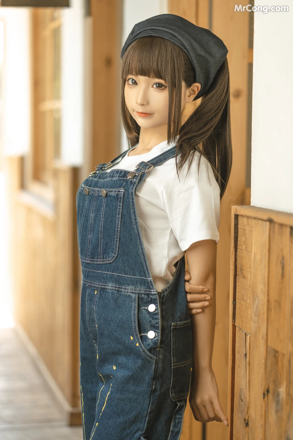 Coser@蠢沫沫 (chunmomo): 小画家 (Small Painter) (110 photos) – Page 8