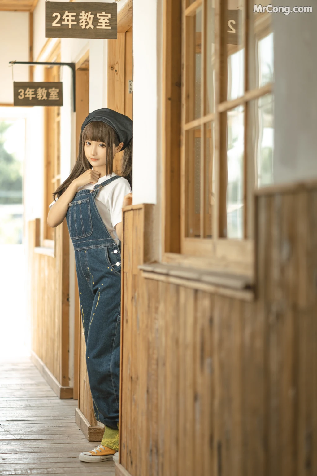 Coser@蠢沫沫 (chunmomo): 小画家 (Small Painter) (110 photos) – Page 10