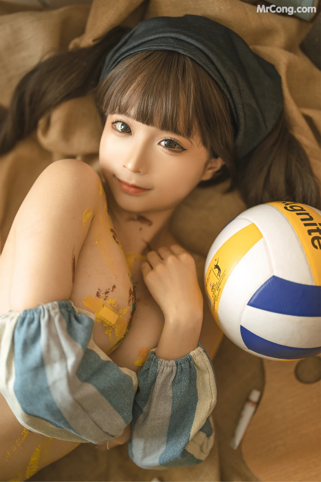 Coser@蠢沫沫 (chunmomo): 小画家 (Small Painter) (110 photos) – Page 11