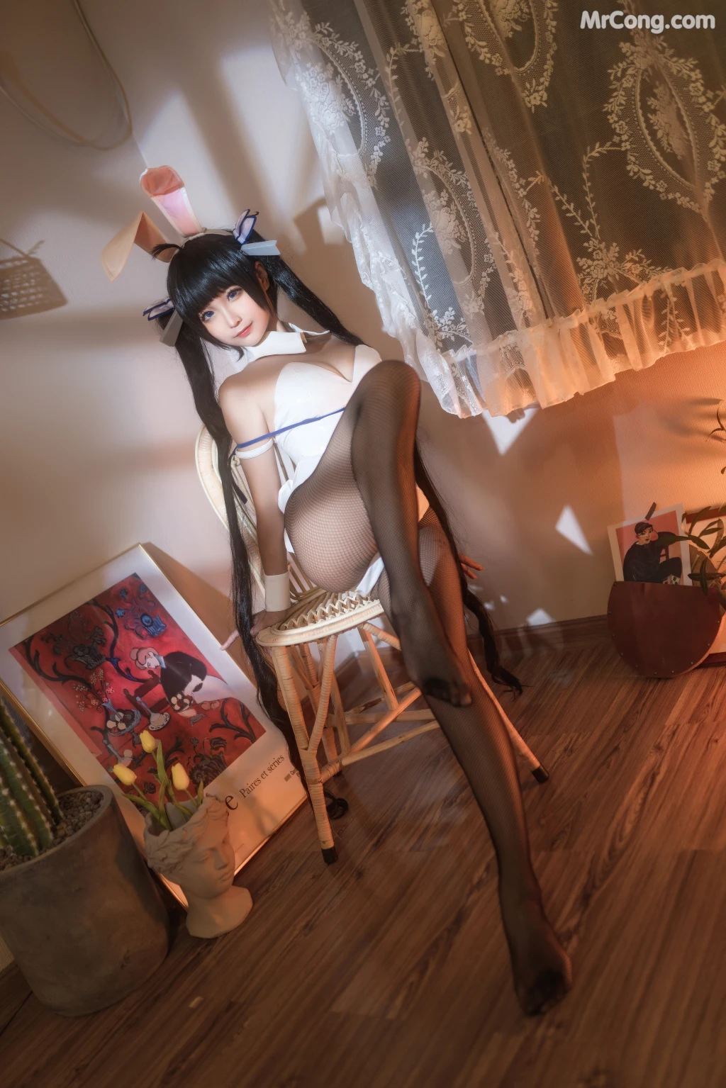 Coser@蠢沫沫 (chunmomo) Vol.080: 赫斯提亚兔女郎 (40 photos) – Page 3