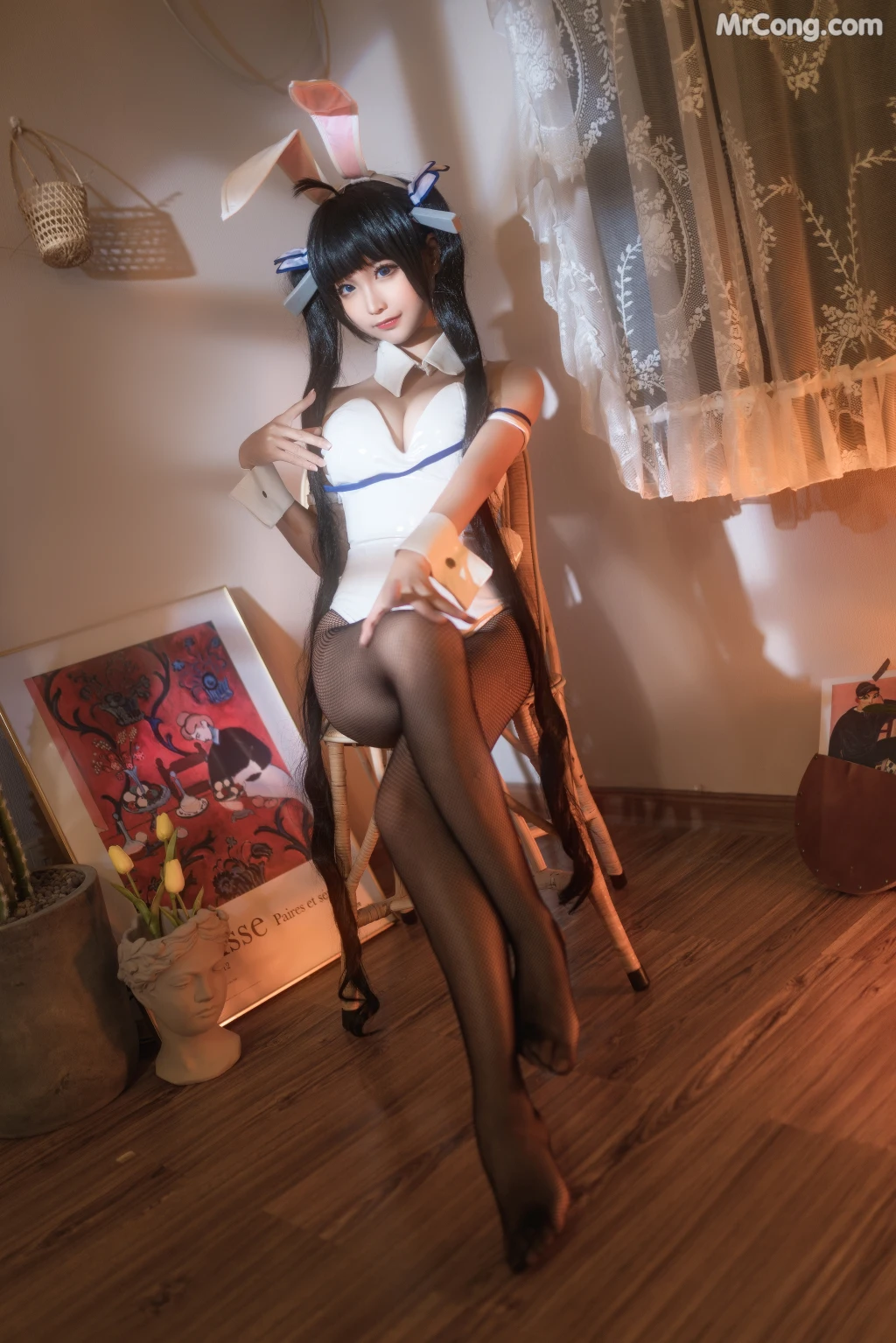 Coser@蠢沫沫 (chunmomo) Vol.080: 赫斯提亚兔女郎 (40 photos) – Page 3