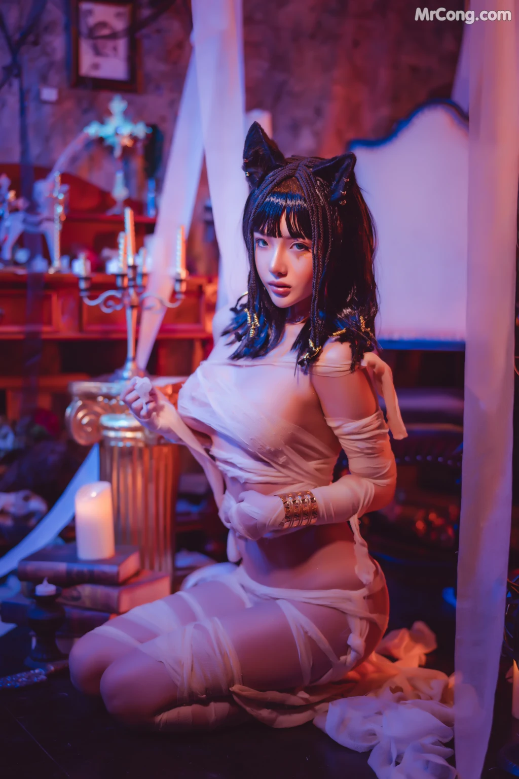 Coser@雯妹不讲道理 No.064: 木乃伊 (36 photos) – Page 3