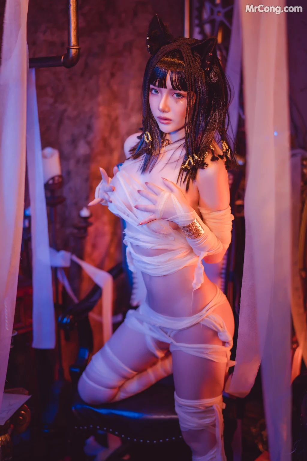 Coser@雯妹不讲道理 No.064: 木乃伊 (36 photos) – Page 3