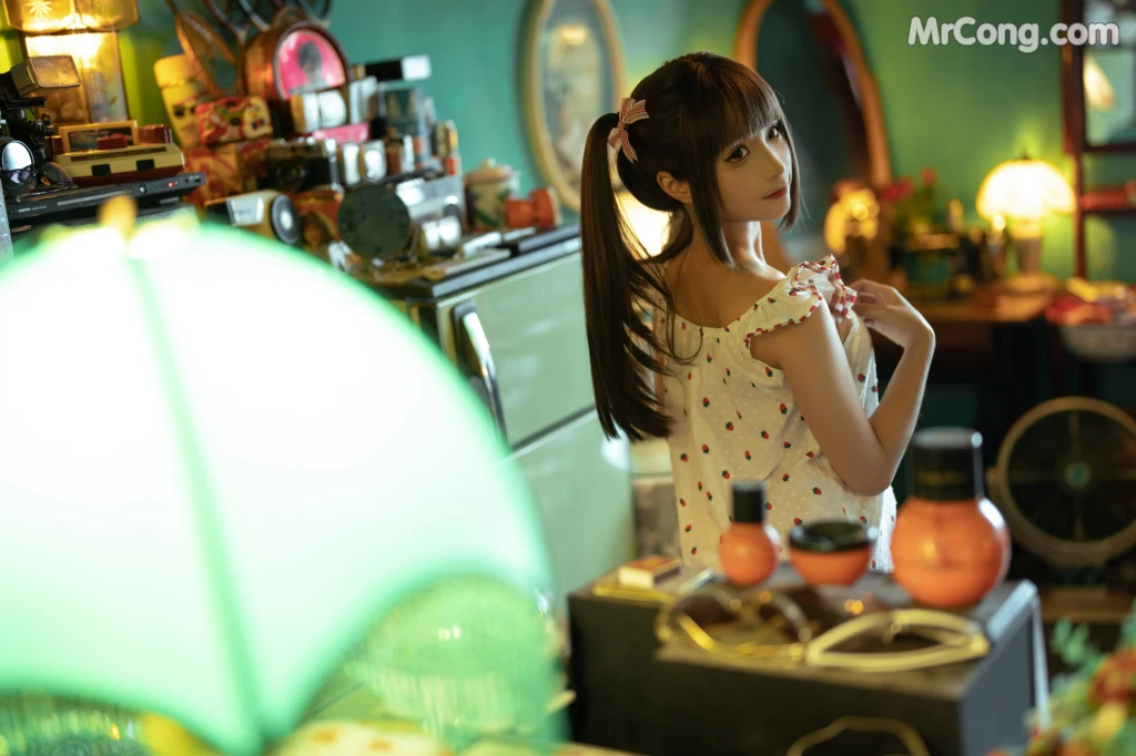 Coser@蠢沫沫 (chunmomo): 红格子 (Red Box) (118 photos)