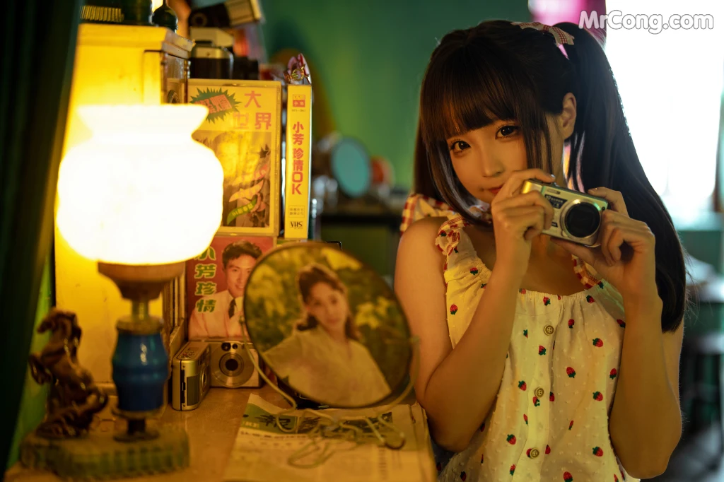 Coser@蠢沫沫 (chunmomo): 红格子 (Red Box) (118 photos) – Page 3