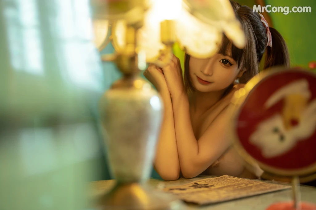 Coser@蠢沫沫 (chunmomo): 红格子 (Red Box) (118 photos) – Page 7