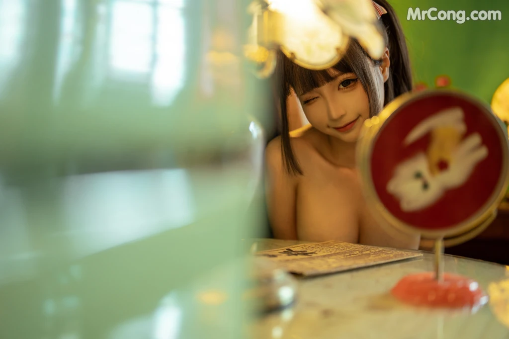 Coser@蠢沫沫 (chunmomo): 红格子 (Red Box) (118 photos) - photo 72