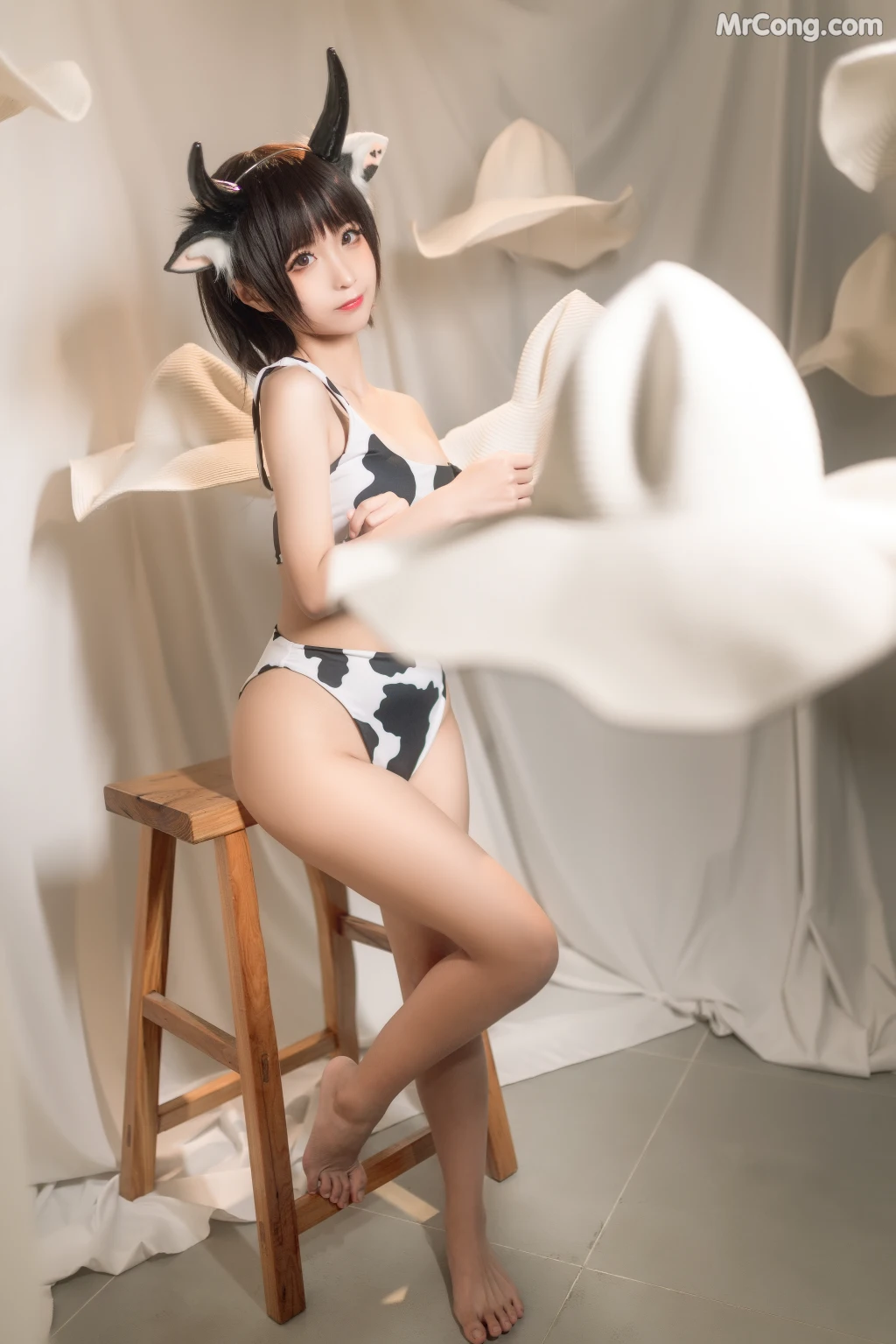 Coser@蠢沫沫 (chunmomo) Vol.081: 花花牛 (40 photos) – Page 3