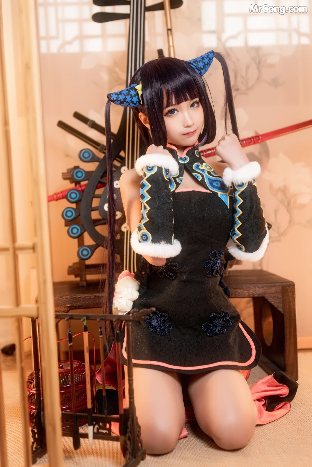 Coser@蠢沫沫 (chunmomo) Vol.084: 杨玉环二破 (40 photos)