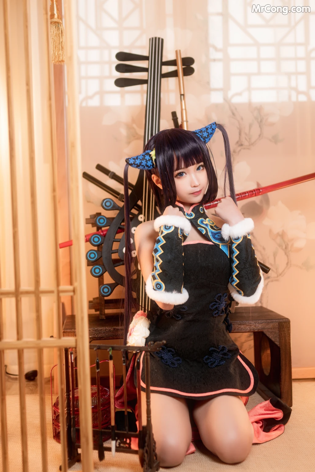 Coser@蠢沫沫 (chunmomo) Vol.084: 杨玉环二破 (40 photos)