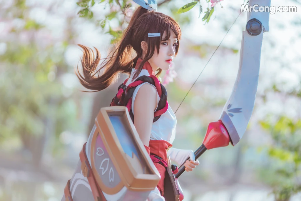 Coser@桜桃喵 Vol.134: 花见巫女 (32 photos) – Page 3