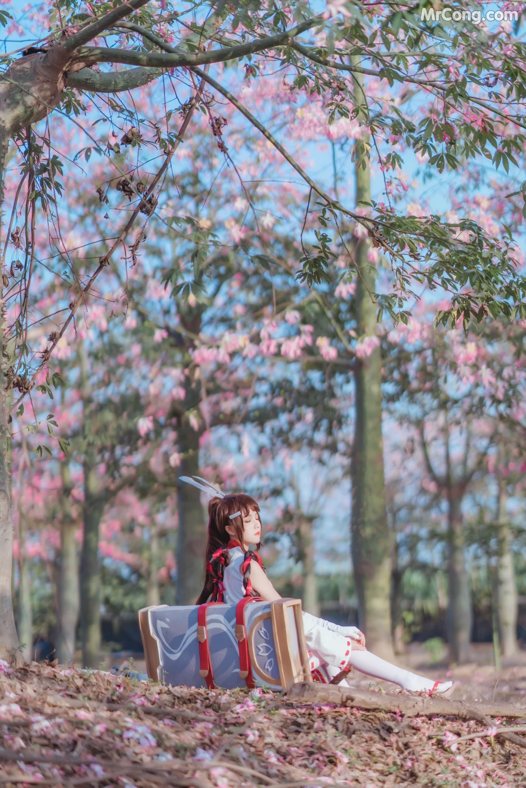 Coser@桜桃喵 Vol.134: 花见巫女 (32 photos) – Page 3