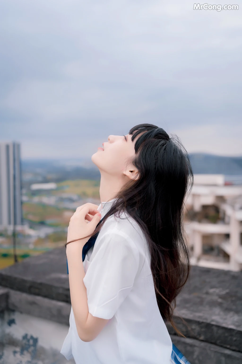 Coser@usejan蓝蓝 Vol.002: 等风来 (42 photos)