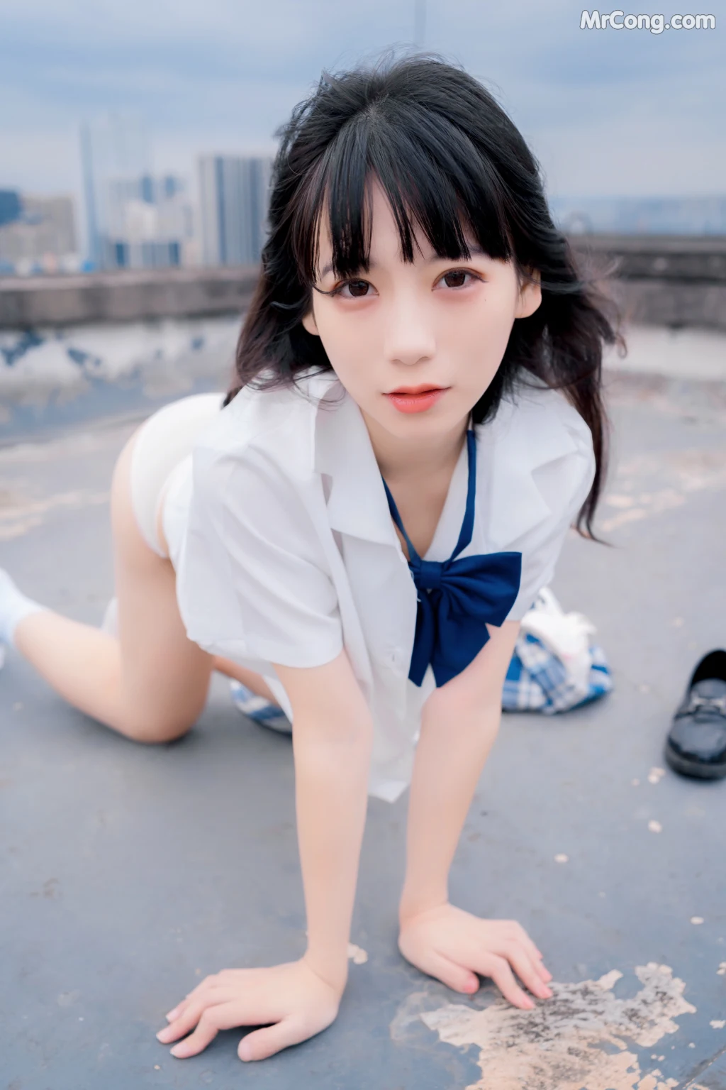 Coser@usejan蓝蓝 Vol.002: 等风来 (42 photos)