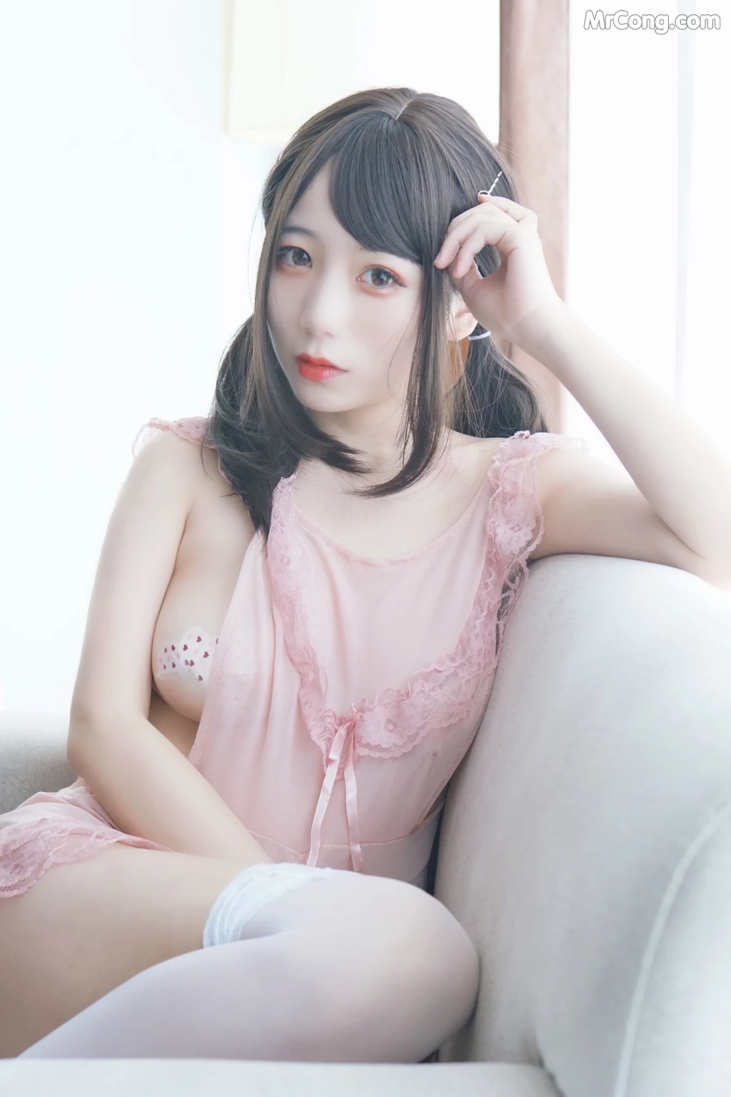 Coser@usejan蓝蓝 Vol.003: 粉色创可贴 (33 photos) – Page 4